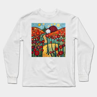 Field of Poppies Long Sleeve T-Shirt